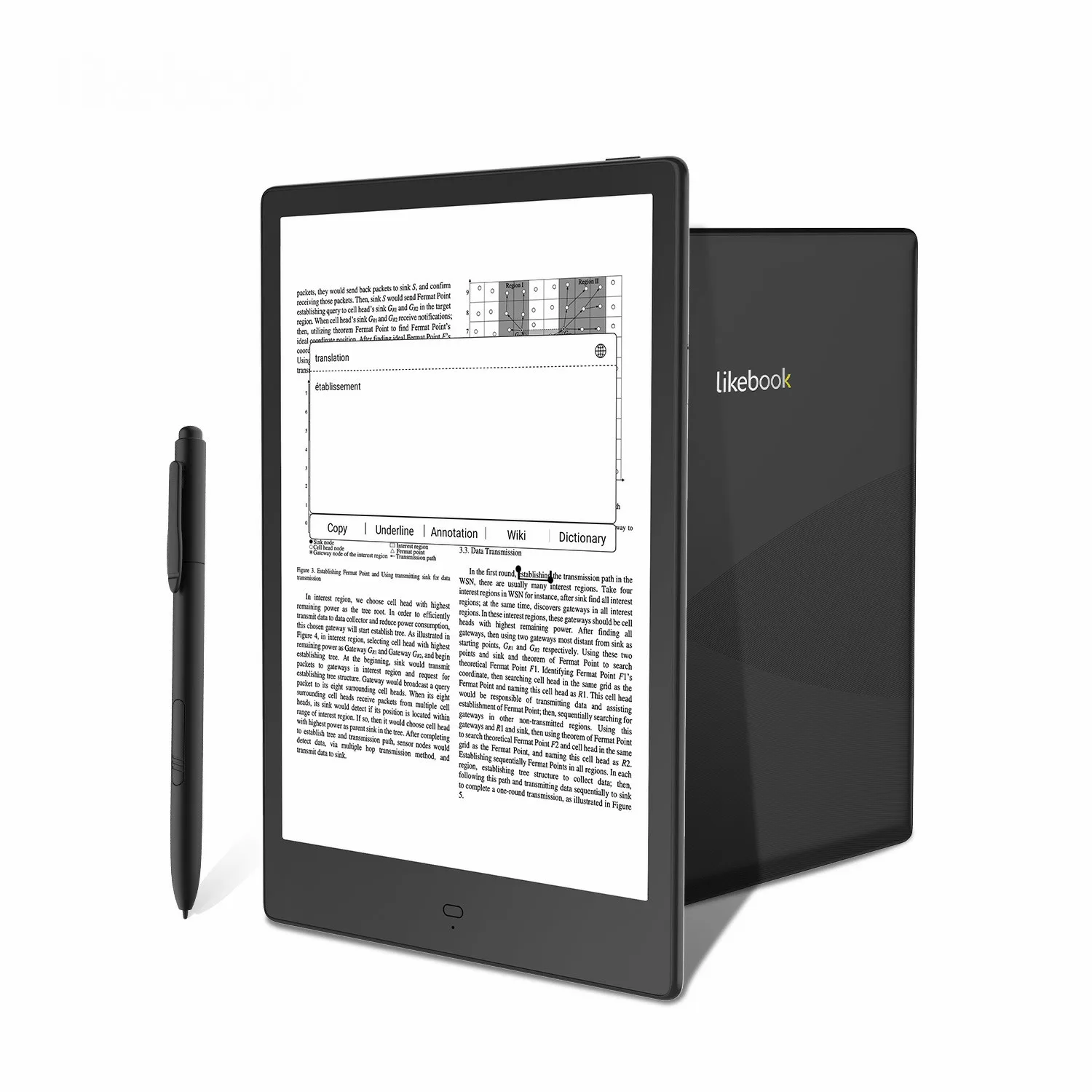 

K103 android 10.3inch 6.0 ebook reader with wifi , 4+32GB eink HD screen 1404*1782 book reader