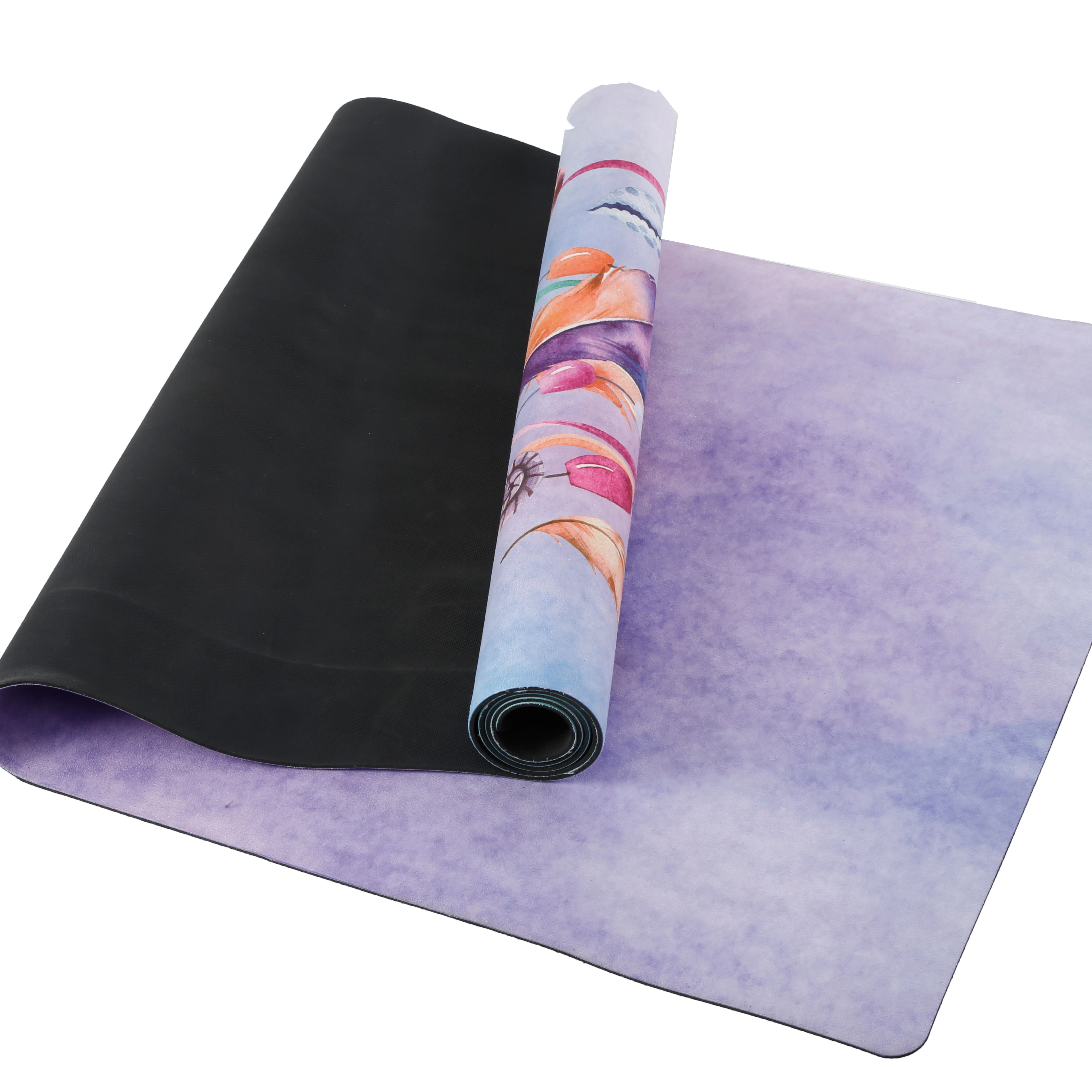 

Mandala printing microfiber yoga mat eco friendly yoga mat, Custom