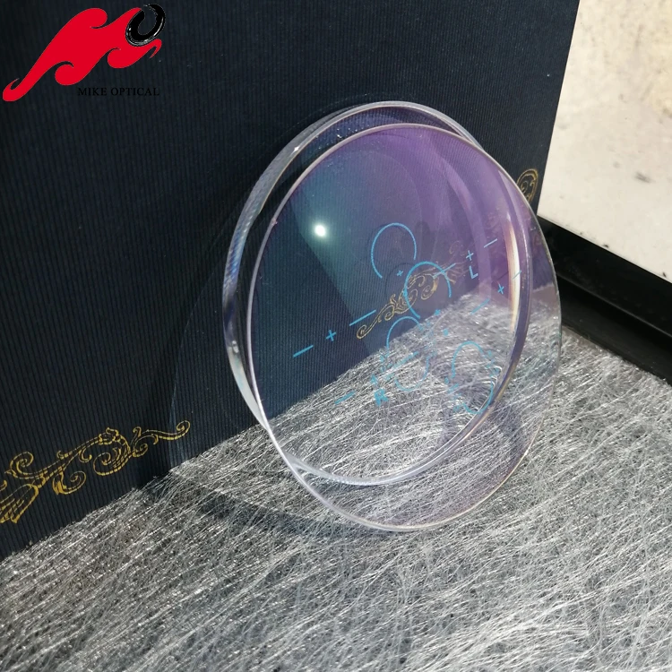

New arrival Prescription lenses1.56 waterproof green HMC Rx lenses, Clear optical lens