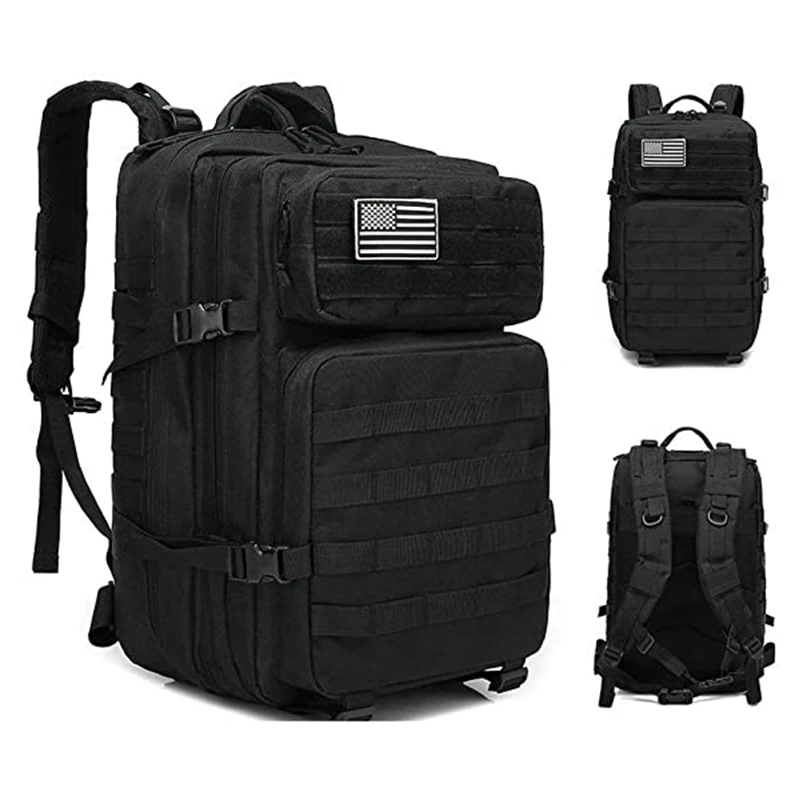 

Amazon Hot Seller Large Capacity Tactical Laptop Rucksack for Hiking Trekking Bag 45L Molle Army Military Tactical Bag Backpack, Customized color