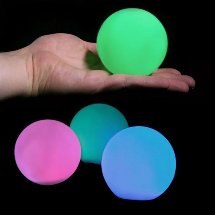 JEEJA light up pool mushroom nightlight glowing balls tap ball with high quality