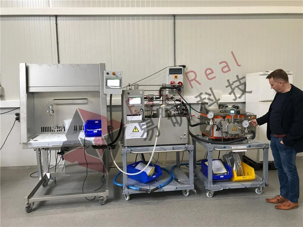 
Lab Mini UHT Sterilizer Line Sterilization Machine Small Scale UHT Milk Processing Plant for Sale 