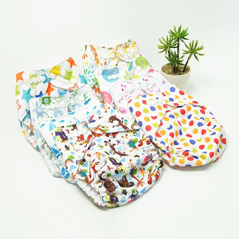 

China Supplier Printed PUL Anime Designer Disposable Baby Cloth  Diaper, Plain/printing