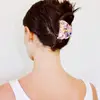 2019 Wholesales High Quality Women Simple Design Custom Hair Accessories Round Ladys Acrylic Plastic Acetic Acid Hair Claws