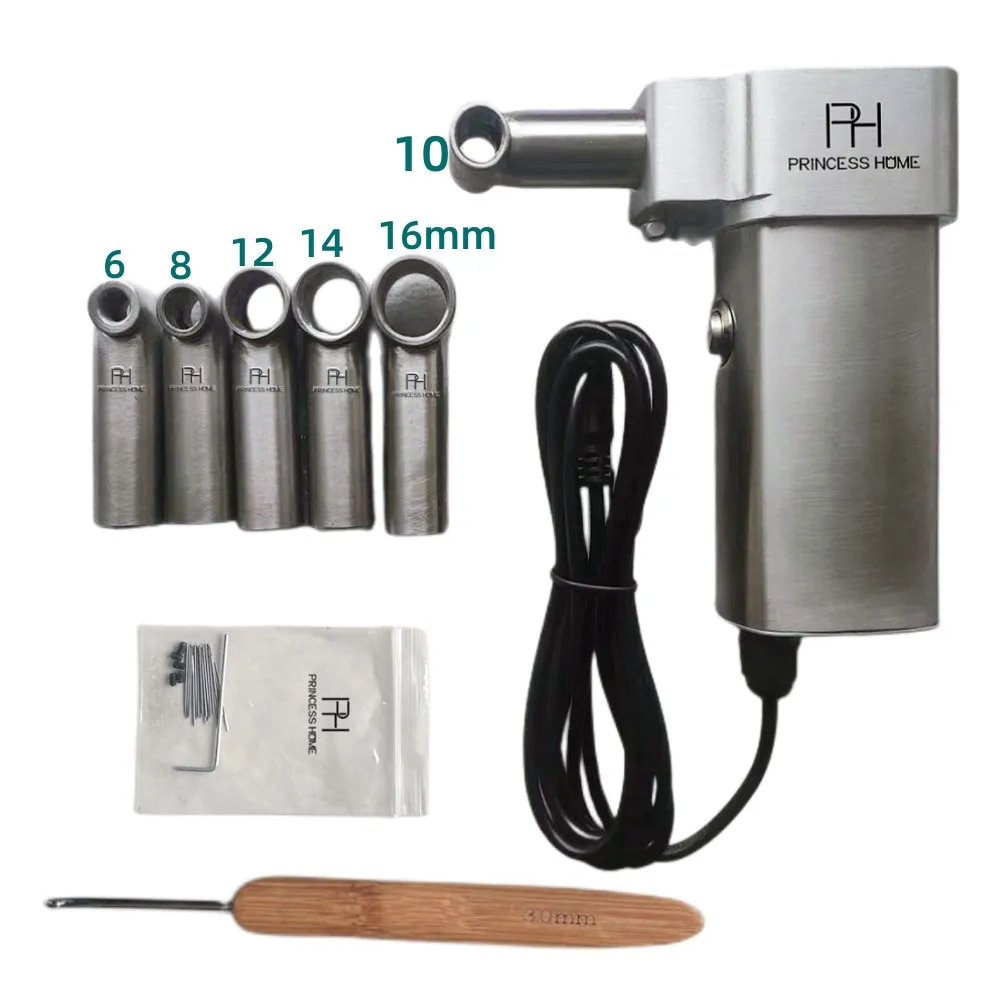 

Stainless Steel Automatic Dreadlocks Hair Making Machine Dreadlock Crochet Electric Machine