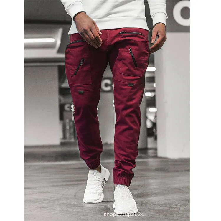 

Wholesale Pantalones Jogger Para Hombre Long Track Pants Men Cargo Men's Trousers Men's Jogger Pants, As picture