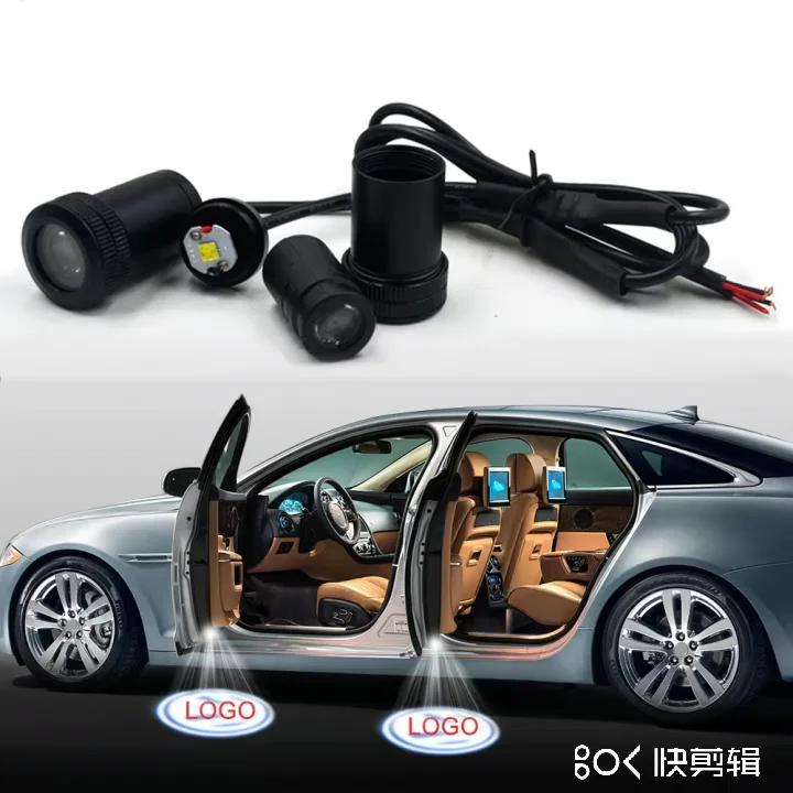 Buick Car Door Led Projector Lights Shadow Ghost Light,Wireless Car Door Welcome Courtesy Lights Logo for Buick All Car Models 2Pcs for Buick Car Door Lights Logo 