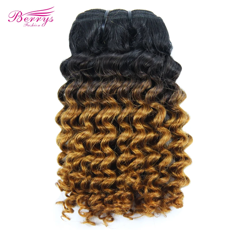 

Cheap 1B 2 4 6 27 Colored Hair Wefts 8inch Short Deep Wave Humain Hair Bundles Burmese Human Curly Hair Double Drawn Extensions