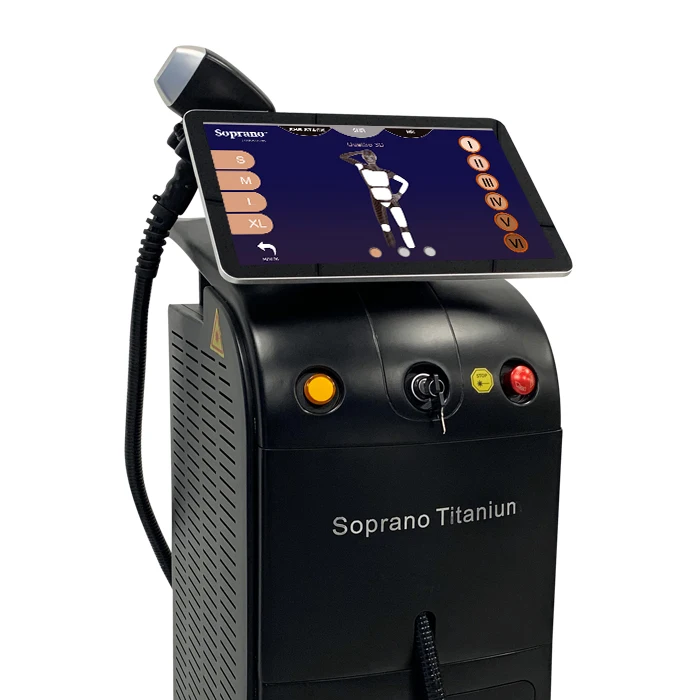 

High power 1600w 808nm diode laser machine alma soprano laser hair removal machine for sale