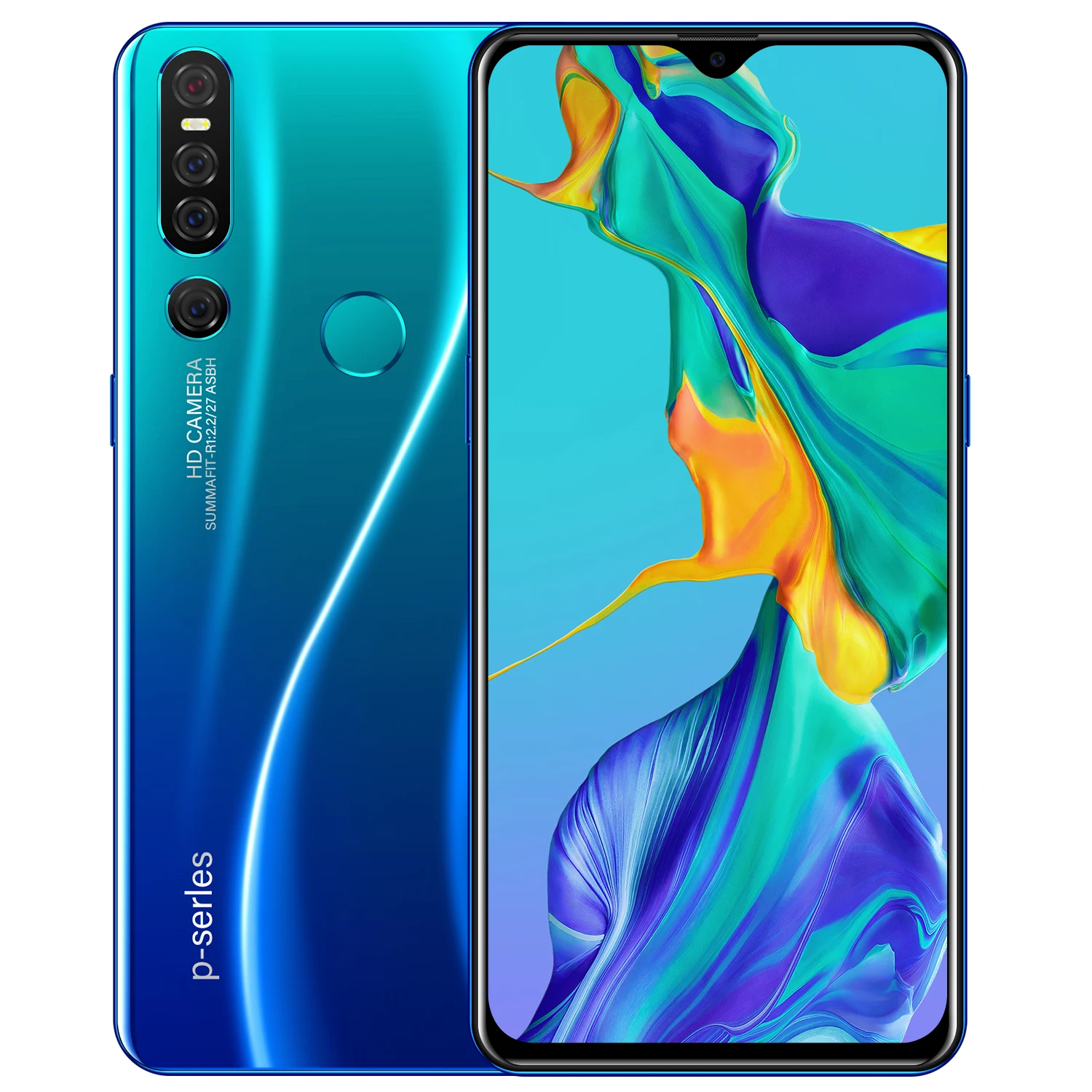 

P30 pro 2GB+32GB Smart Phones Cellphones 6.3 Inch Android 9.1 Smartphone Unlock Dual Sim Card Android Cell Phones Smartphones