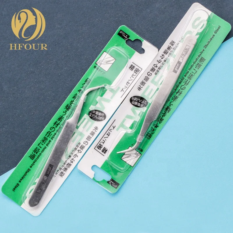 

Wholesales Nail Art Tool Steel Curved Tweezers For DIY