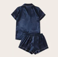 

Cheap fashionable Luxury Soft short satin pajamas