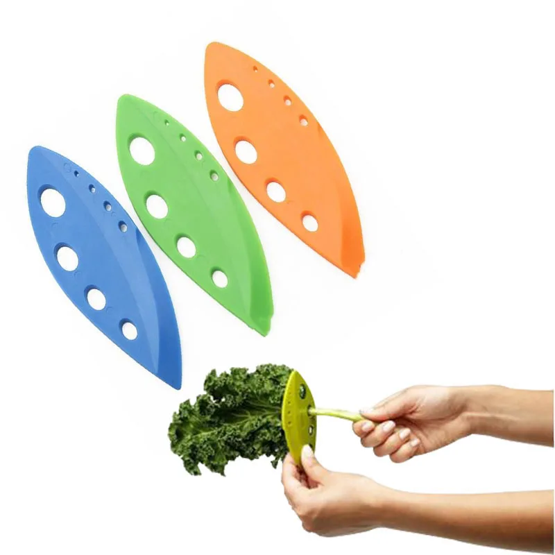 

Celery Leaf Separator Stripping Device Stripped Of Different Thickness Stem Leave Vegetable Kitchen Accessories, Orange/ blue / green