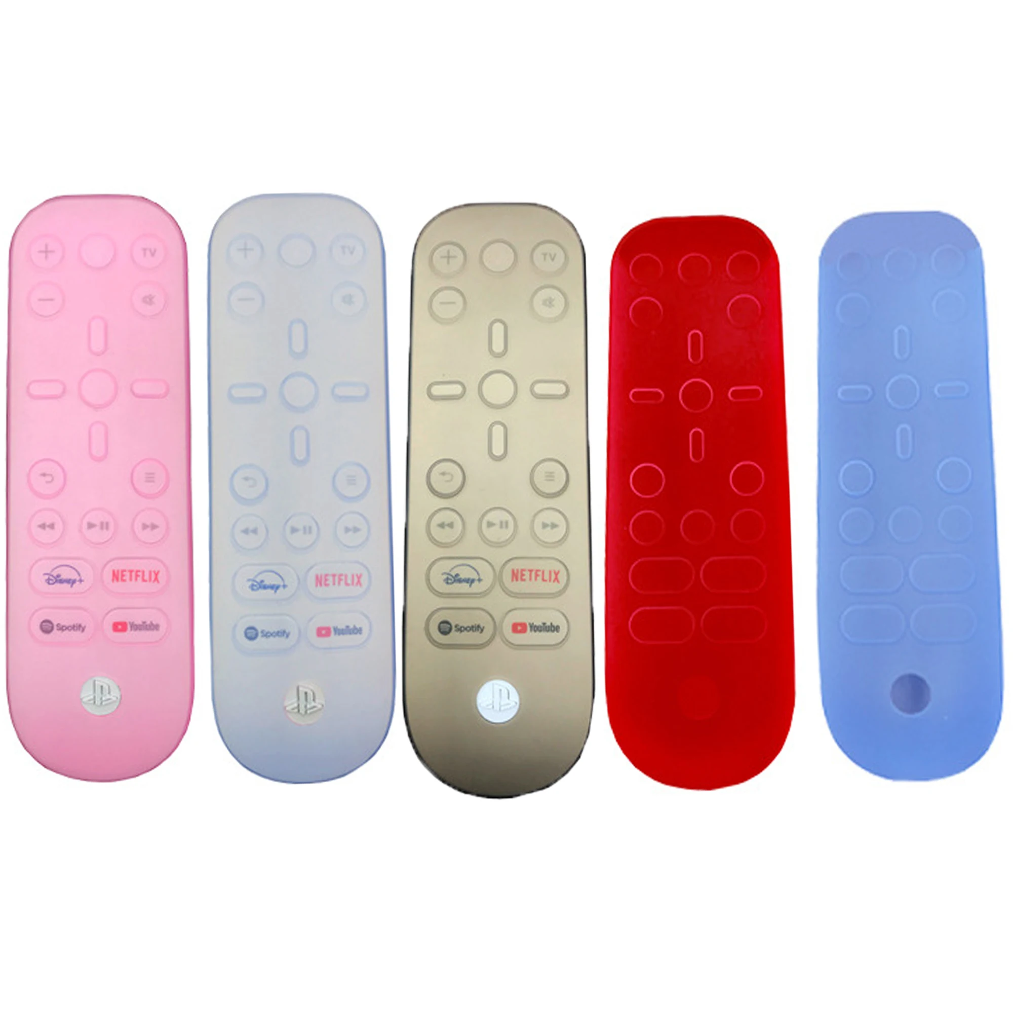 

Silicone Case Cover For PS5 Game Console Remote Control Protective Shell Full Protection For PS5 Accessories H1402, 5 colors