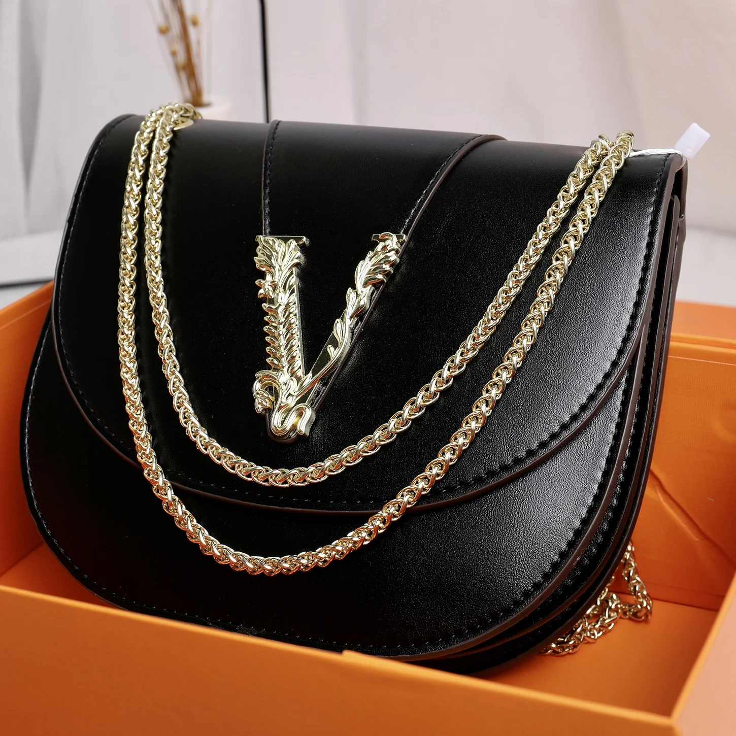 

Favourable Price Office small Shoulder Bags 2022 Ladies Women Saddle Bags chain side bags for girls good quality supplier
