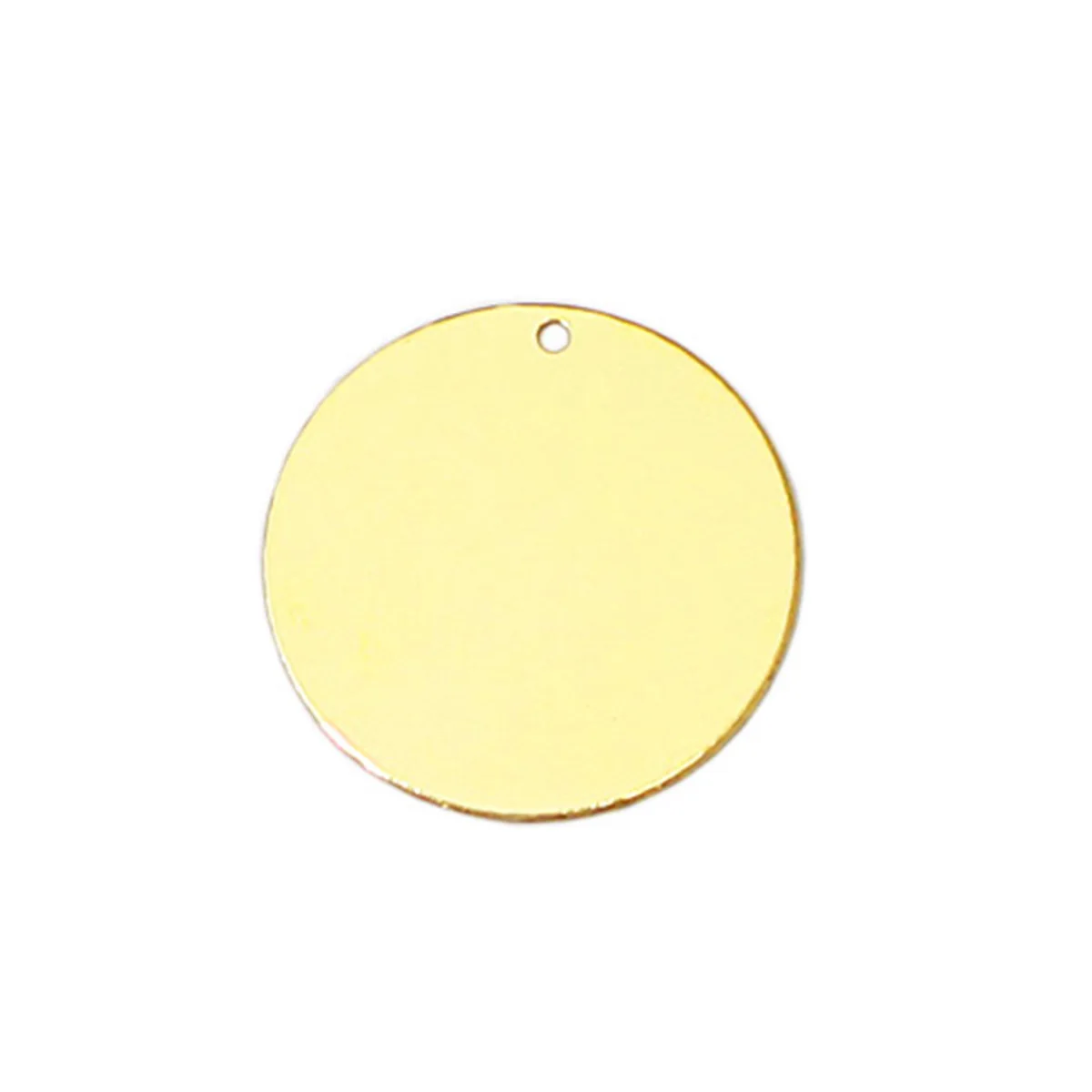 

14K Gold Filled Jewelry Disc Charms for Jewelry Making Tags