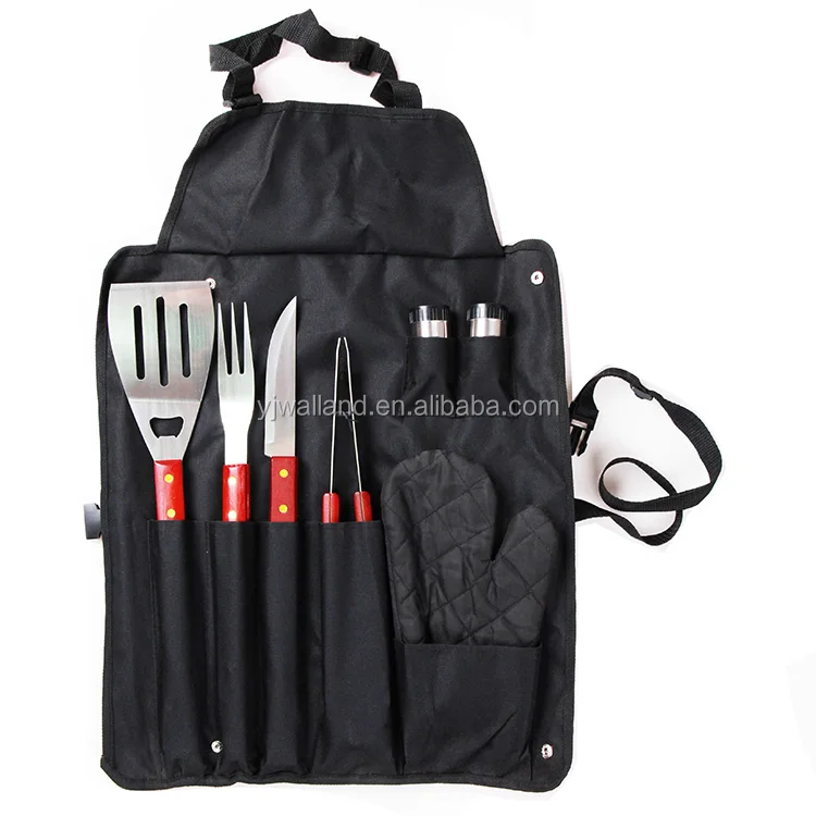 bbq tool set apron