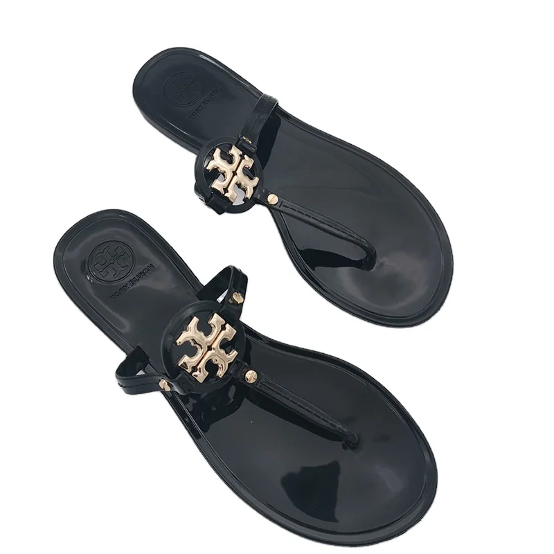 

Luxury Flip Flop Slides Beach Outdoor Slipper women shoes slipper PVC Hollow Out Women Sandals 2021