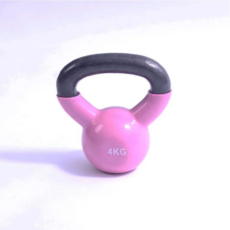 

Colorful Gym Workout Fitness Equipment training weightlifting Cast Iron Kettlebell GYM exercise train kettlebell, Customized