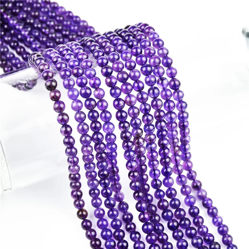 

Wholesale Natural Healing Crystal Stone Pendants Amethyst Necklace, Purple