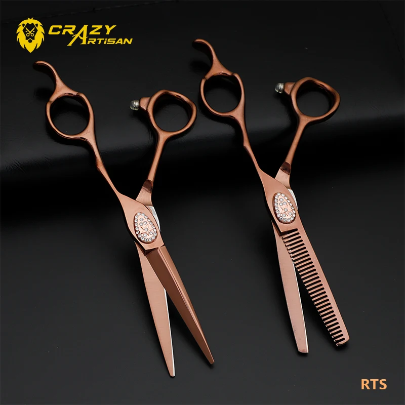 

440C Stainless Steel 5.5 6.0 7 Inch hair thinning shears near me/hairdressing scissors/tijeras peluqueria