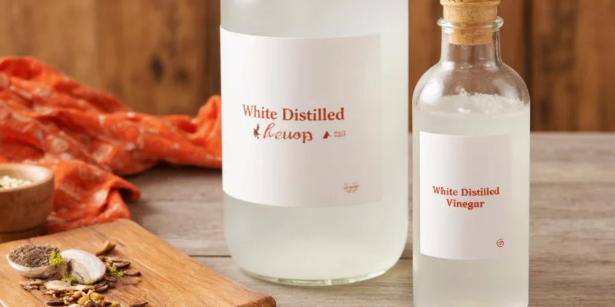 Chef celebrating with vinegar and spices