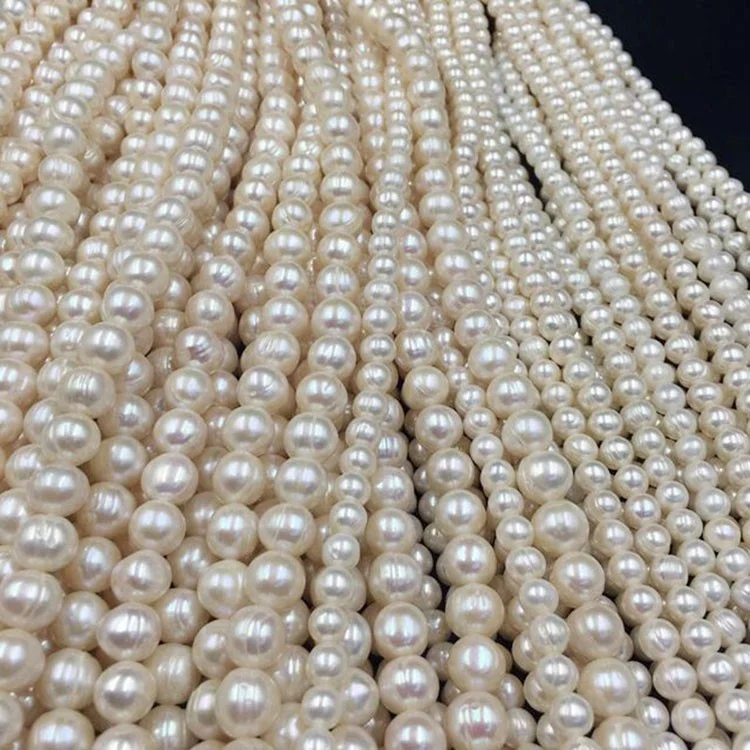 

8-9mm near round A grade loose wholesale freshwater pearl