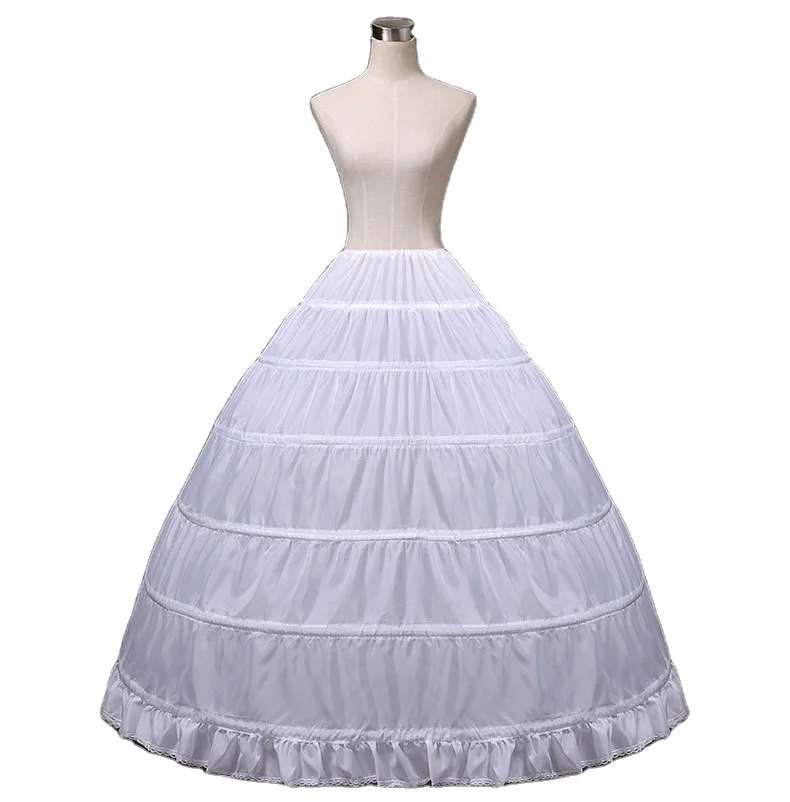 

High Quality Wholesale Mermaid Petticoat for Bride Girls Petticoat White Elastic Wedding Dress High Quality Petticoat Skirt