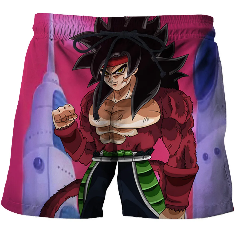 

Men's 3D Print Shorts Summer Shorts Goku Anime Boys Sports Pants Beach Shorts Mens Sweat Pants