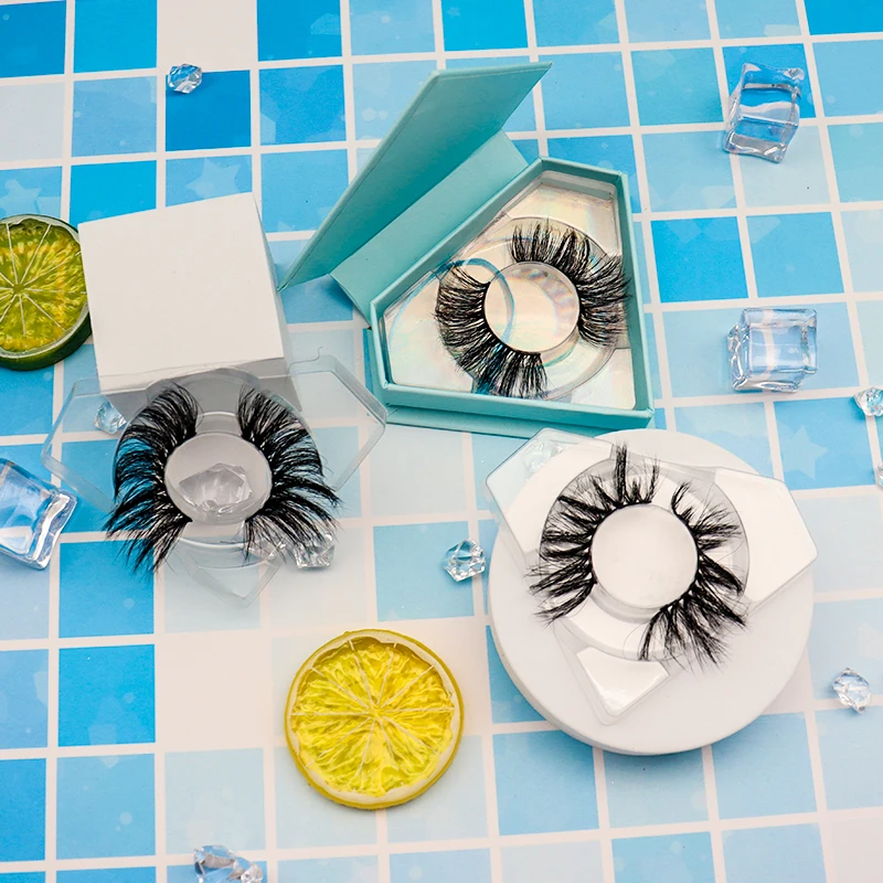 

natural color fiber lash kits display 3d eco-friendly premium fiber eyelashes