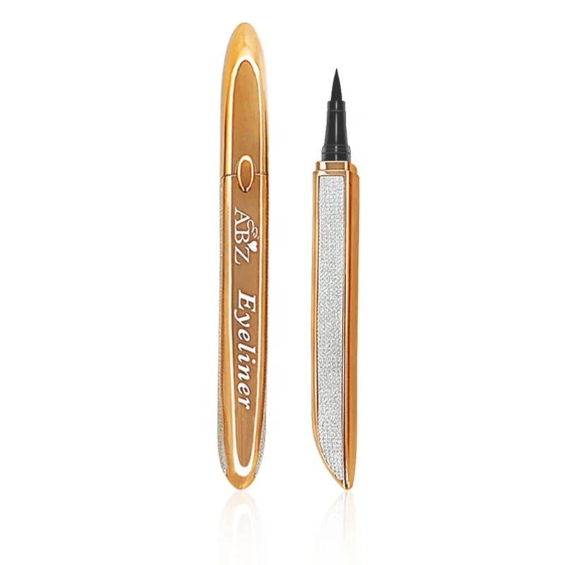 

Luxury own brand waterproof and sweat-proof eyeliner enlarges the eyes, smart and beautiful, Natural black