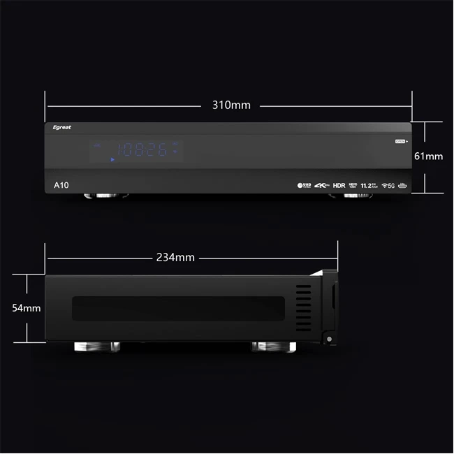 
Egreat A10 pro blue ray player Home Theatre Systems 4K UHD Media Player 3d Blu-Ray Player 
