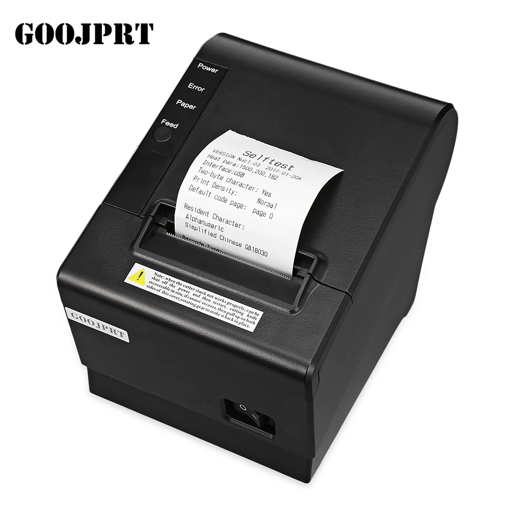 

USB, serial, Ethernet Interface Type thermal printer 58mm pos receipt thermal printer with cutter