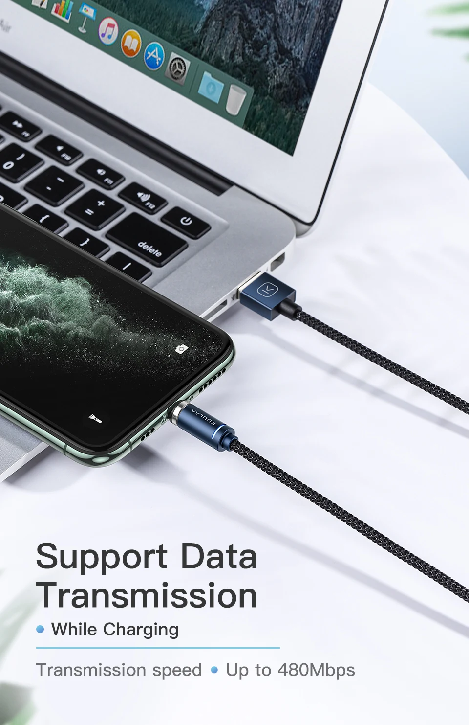 magnetic cooiled cable