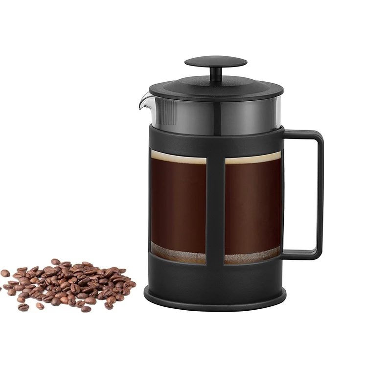 

Wholesale Food Grade High Borosilicate Double Wall Glass French Press Coffee Maker