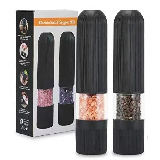 

Amazon Hot Sale Electric Salt and Pepper Grinder - Battery Operated Automatic Salt and Pepper Mills