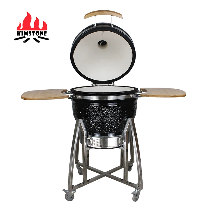 

Barbecue Temperature Controller Nera Bastardo Kamado Griglia Bbq Grill Alupex Arcbro Kamado Cast Iron Ceramic 22in AGA 3C Amado