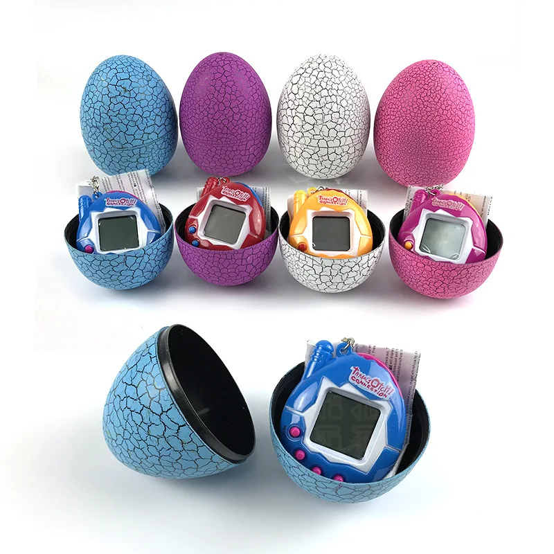 

Tumbler Dinosaur Egg Multi-colors Virtual Cyber Pet Game Toy Tamagotchis Digital Electronic E-Pet Christmas Gift