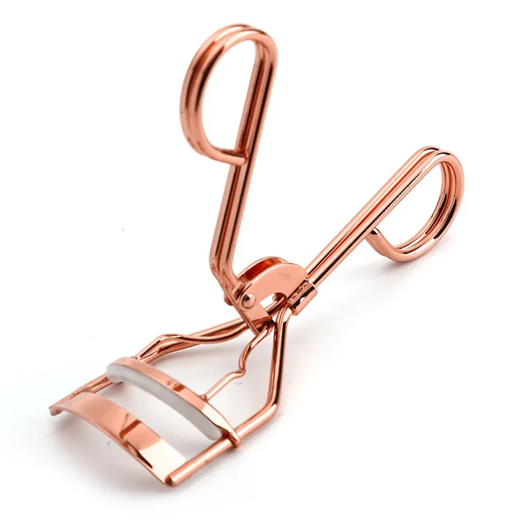 

2021 best selling lady makeup brush eye lash curler rose gold eyelash curler