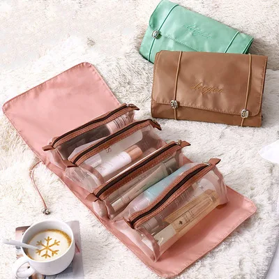 

Hot sale Products Polyester Toiletry Cosmetic Bag Multifunction Large Capacity Removable Cosmetic Bag, Mix (as picture)
