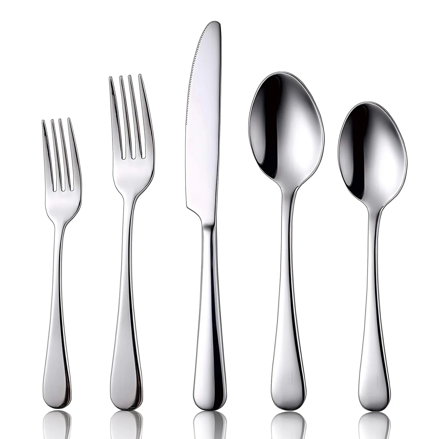 

Wholesale Stainless Steel spoon and fork set dinnerware sets