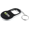 Printed Circle Bottle Opener Keylight Keychain Flashlight
