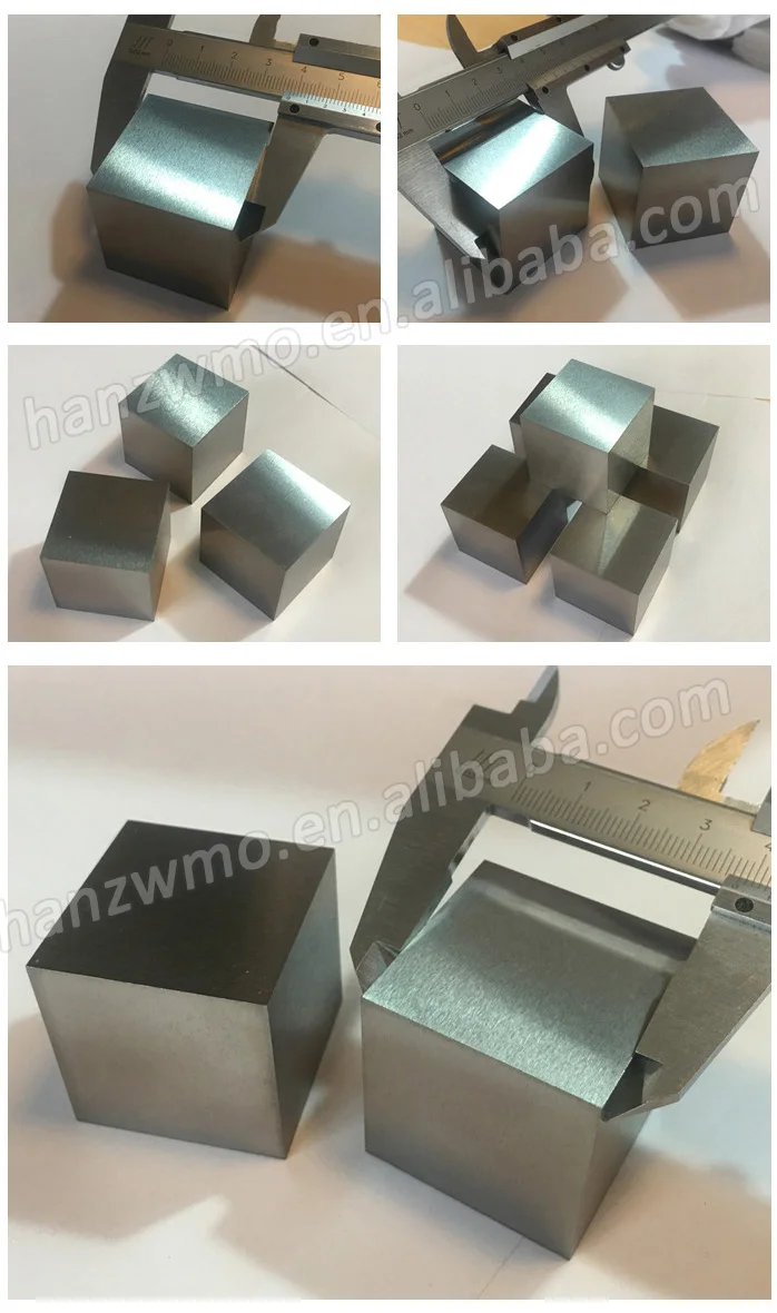 Cube De Tungstène 20 Mm - Métal Pur Haute Densité, Objet Collection, Décoration Bureau, Presse-papiers