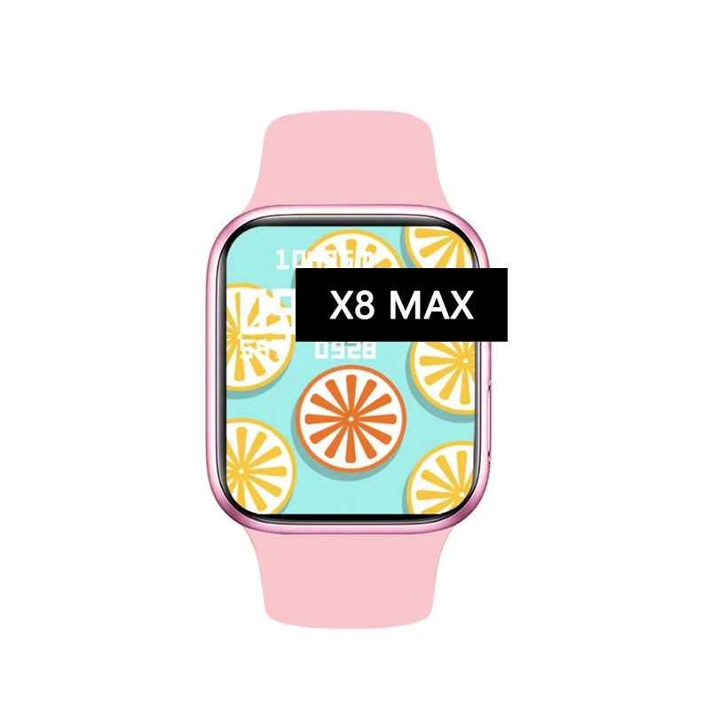 

2022 smartwatch x8max inteligente rotate button life waterproof pro reloj smart watch x8 max, Colorful