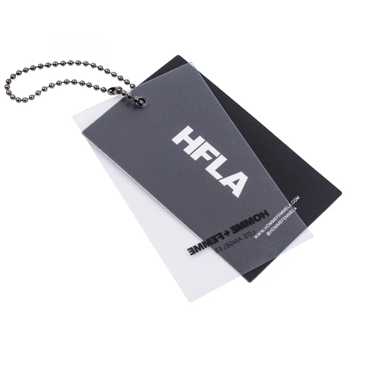 

2023 Customized Small Brand Black Paper Hang Tag