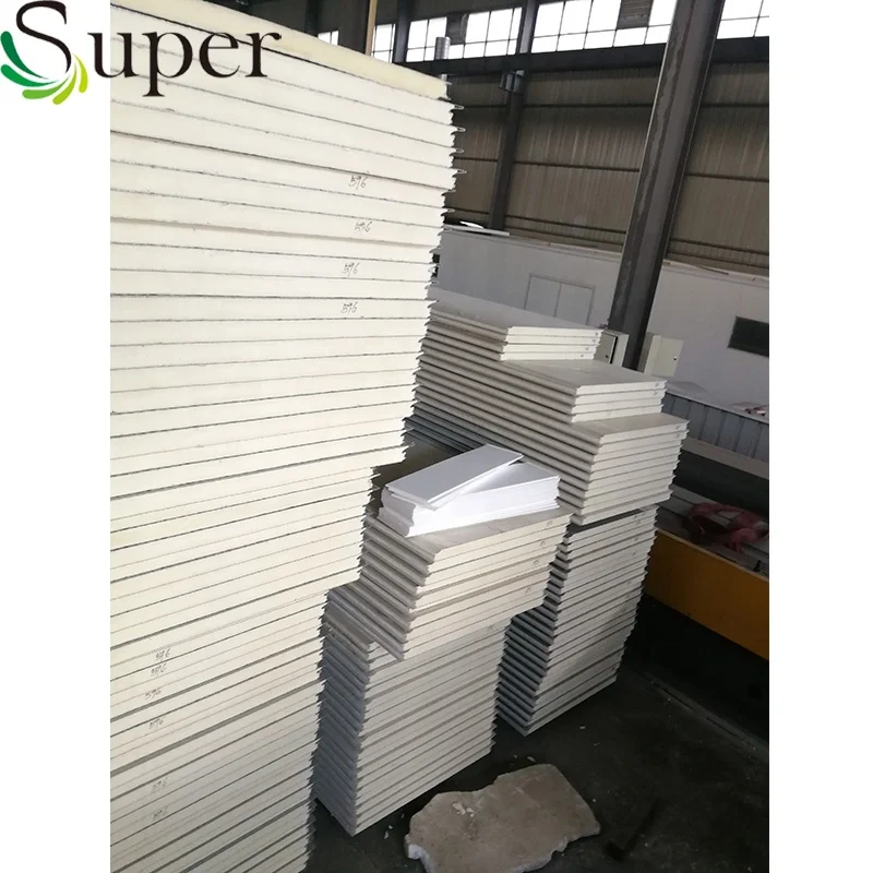 
High Quality 150mm PU Sandwich Panel With Cheap Price 