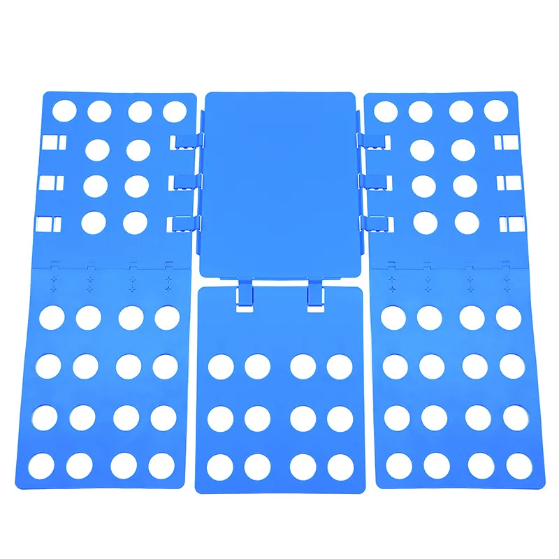 

1pc Blue L Size Lazy People Supplies Clothes Folding Board