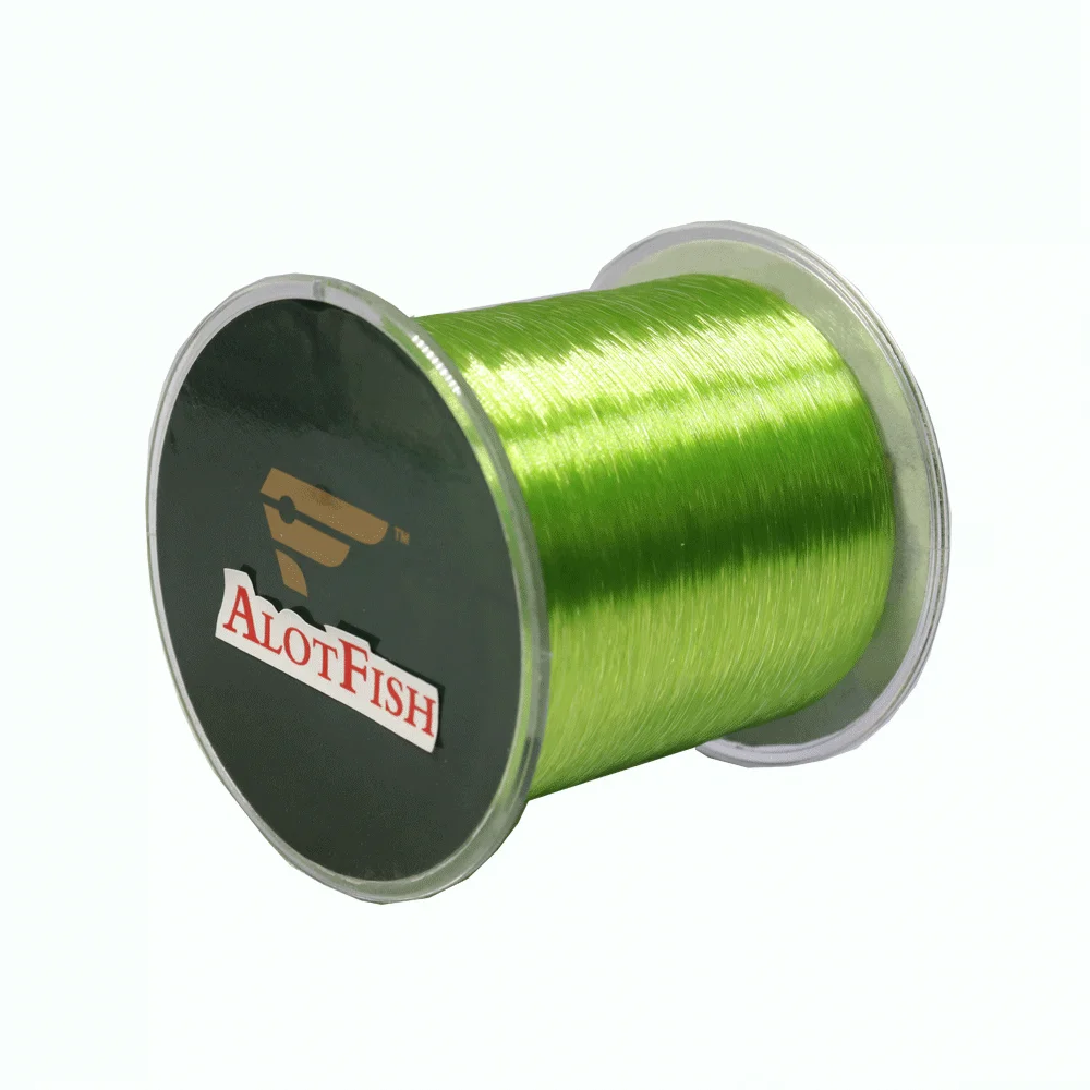 

High Strength Fluorescent Green 500M Monofilament Nylon Fishing Line