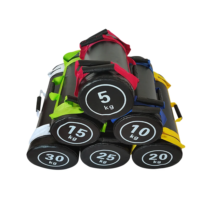 

Elastic fitness training bag fitness hall 15kg power bag made in China, Black red etc