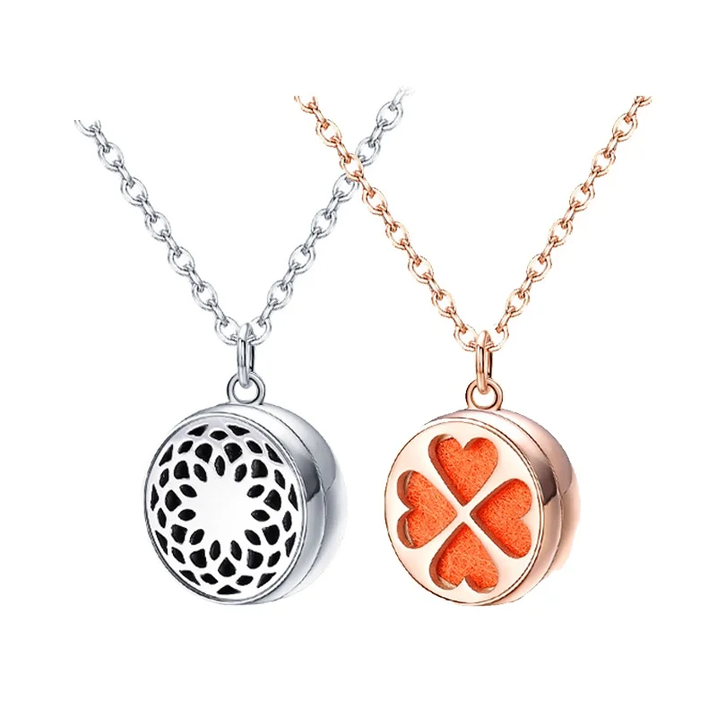 

Energinox New Aromatherapy Jewelry Locket Buckle Perfume Essential Oil Diffuser Buckle Locket Necklace